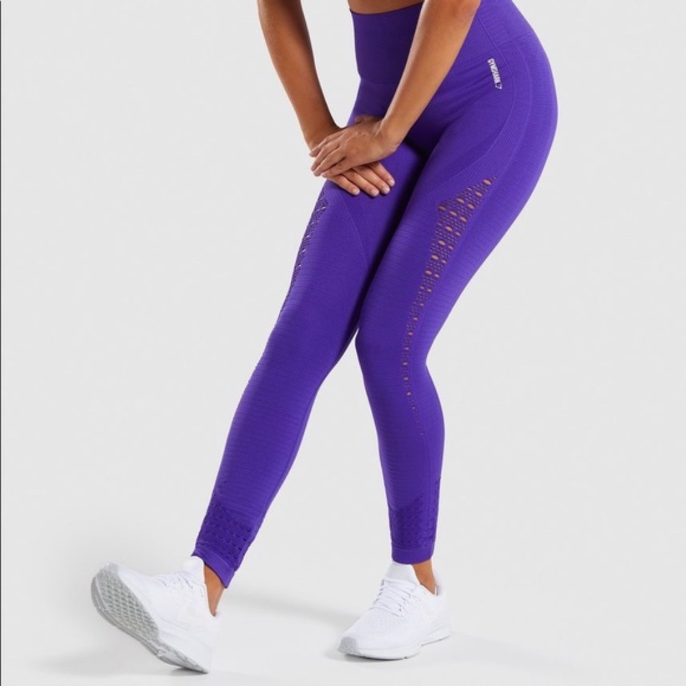Gymshark Flex High Waisted Leggings - Indigo - S